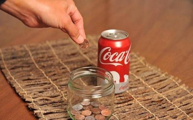 Algumas coisas em que a Coca-Cola pode ser usada