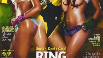 revista sexy carol dias ring girls 1